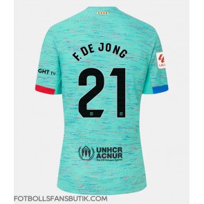 Barcelona Frenkie de Jong #21 Replika Tredje Tröja Damer 2023-24 Kortärmad